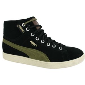 Puma - Suede Mid Classic+ GTX - Heren Sportschoenen - Zwart