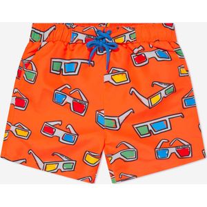 Stella McCartney Jongens Zonnebril Zwemshorts in Oranje