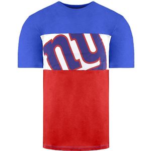 Fanatics - NFL Team Kleding - T-Shirt - Blauw - New York Giants - Korte Mouw