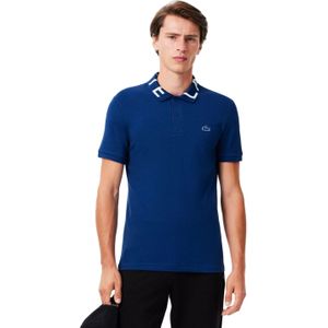 Lacoste Heren Piqué Slim Poloshirt (Blauw)