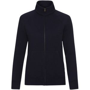 Fruit of the Loom Dames/Dames Premium Lady Fit Sweatjack (Deep Navy)