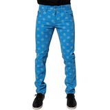 Rechtemodel Logo Print Jeans