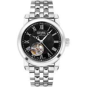 Gevril heren Madison Swiss Automatic Black Dial Limited Edition horloge