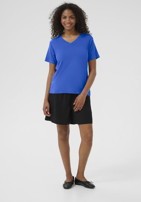 T-shirt - KAfrida - Regular Fit - Blauw