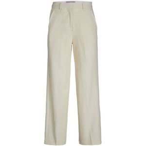 JJXX High Waist Regular Fit Pantalon JXMARY Van Gerecycled Polyester Ecru - Maat 29/32
