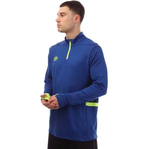 Umbro - Premier Mid Layer - Training Top - Blauw Geel