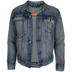 Heron Preston Denim jack Blauw