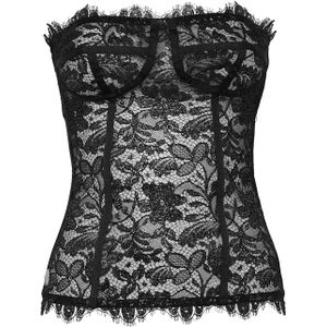 Philipp Plein, Dames, Tops, Zwart, Maat: S Viscose,