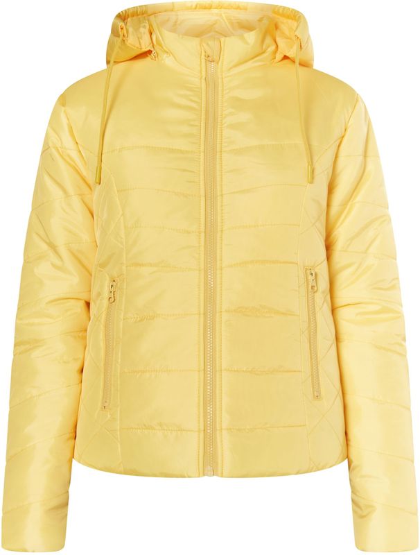 Mymo - Lichtgeel - Licht Gewatteerd Jack - Dames