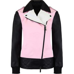 Armani Exchange - Leren Jas - Zwart/Roze - Dames