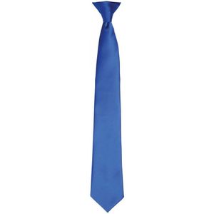 Premier Satijnen stropdas voor volwassenen (Koningsblauw)