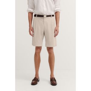 Bermuda - Beige - 100% Katoen - Loose Fit