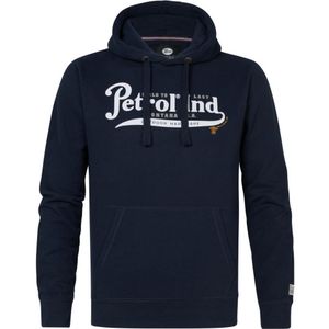Petrol Industries - Heren Artwork Hoodie Marinette - Blauw