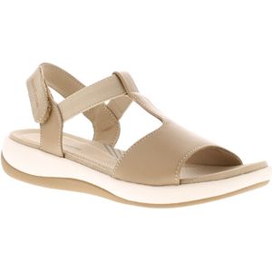 Hush Puppies - Sylvie - Wedge Sandalen - Taupe - Dames