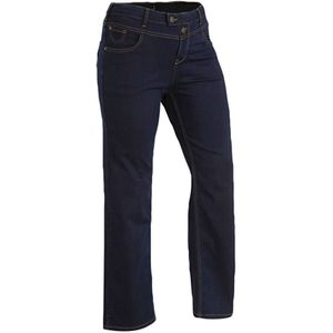 Zizzi High Waist Straight Fit Jeans Gemma Dark Denim Lengtemaat 32 - Maat 52/32
