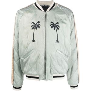 Palm Angels gewatteerd jack met logo