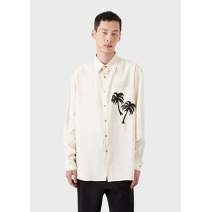 Herenhemd Emporio Armani in crème