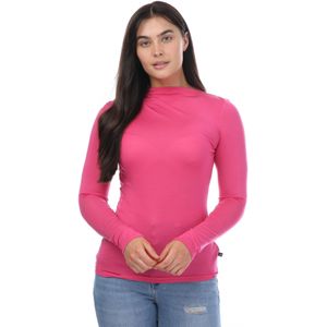 Ted Baker Dames/Dames Eloria Twist Neck Fitted Top (Roze)