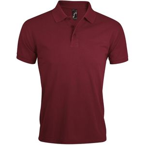 SOLS Heren Prime Pique Poloshirt met korte mouwen (BourgondiÃ«)