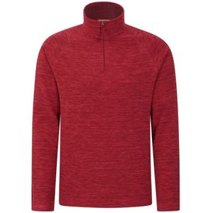 Mountain Warehouse Dames/Dames Snowdon II Fleece Top (Donkerrood)