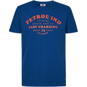 Petrol Industries - Heren Petrol Ind T-Shirt - Blauw