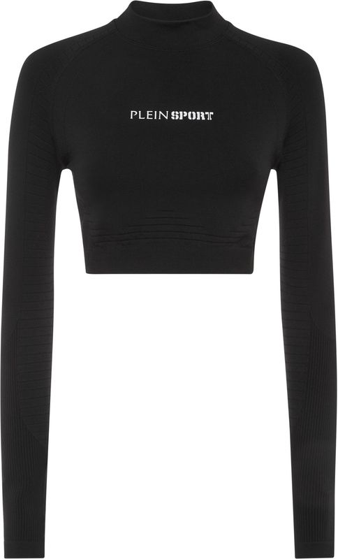 Plein Sport - Long Sleeve Tops - Zwart - Dames