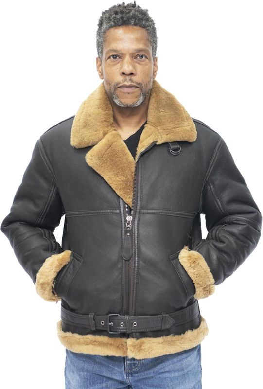 RAF - Colchester - Leren Pilotenjack - Schapenvacht - Heren