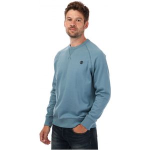Timberland Exeter River Sweatshirt Met Ronde Hals Voor Heren, Blauw - Maat L