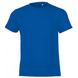 SOLS - Kinderen - T-shirt - Koningsblauw - Korte Mouwen