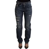 Dolce & Gabbana - Jeans - Blauw - Dames - 100% Katoen