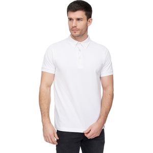 Duck and Cover Heren Chilltowns Poloshirt (Wit)