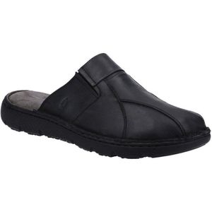 Hush Puppies Heren Carson Leren Muiltjes (Zwart) - Maat 43