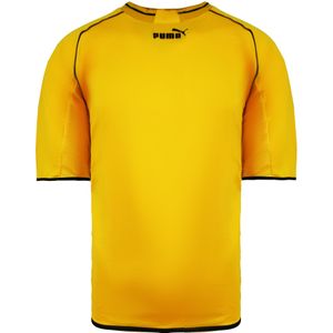 Puma King - Korte Mouw Top - Geel - Heren Voetbal T-shirt - 715070 15