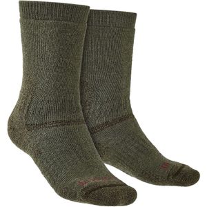 Bridgedale - Heren Outdoor Merino Wol Kniehoge Sokken - Olijf