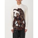 Just Cavalli, Heren, Overhemden, Veelkleurig, Maat: M Zijde,