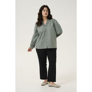 Blouse met lange mouwen Regular fit Balsam Green