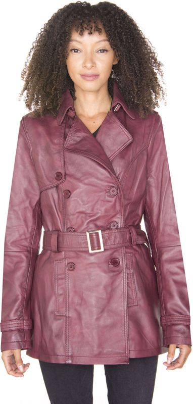 Leren Jassen - Trenchcoat - Nappaleer - Dames - Mosul