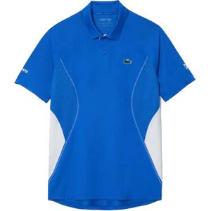 Lacoste Heren Novak Djokovic Regular Tennis Poloshirt (Blauw)