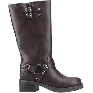 Rocket Dog Dames/Dames Nash Hoge Biker Laarzen (Bruin)