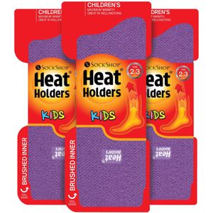 Heat Holders - Set van 3 - Thermosokken - Paars