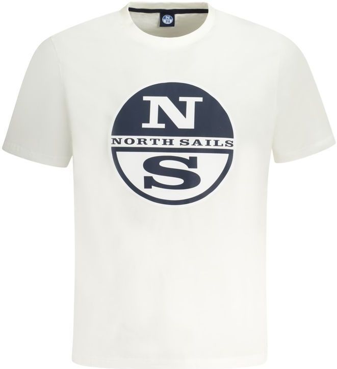 North Sails - Short Sleeve T-Shirt - Wit - Katoen