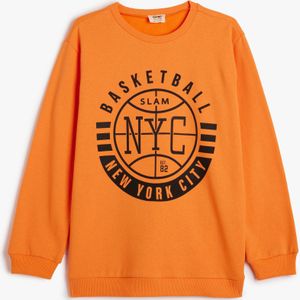 Koton SWEATSHIRTS Ronde kraag Met drukwerk Sweatshirt