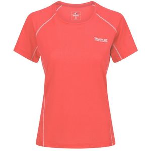 Regatta Dames/dames Devote II T-shirt (Neon Peach) - Maat 42