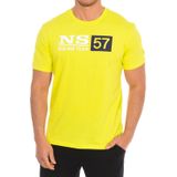 North Sails - T-shirt - Korte Mouwen - Zwart - 100% Katoen