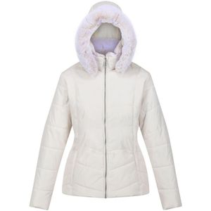 Regatta Dames/Dames Wildrose Gewatteerd Hooded Jacket (Lichte vanille)