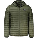 Cavalli Class - Gevoerde Jas - Groen - Effen Gequilt