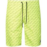 Philipp Plein - Repetitive Long Logo - Zwembroeken - Fluorescent Yellow