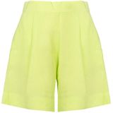 Liu Jo - High-Waisted Loose Fit Shorts - Groen - Korte Broeken