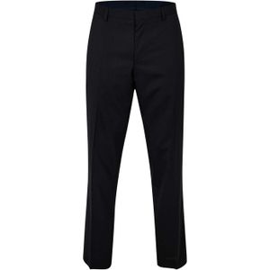 BOSS - Gibson - Herenbroek - Marineblauw - Slim Fit - 100% Wol