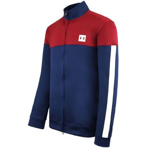 Under Armour - Sportstyle - Track Jacket - Navy/Bourgondië